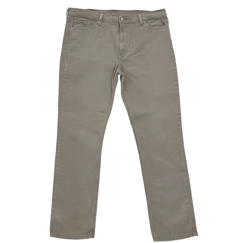 Levi's Mens 511 Slim Fit Jeans 40x32 Brown Denim Stretch Modern Tailored Look